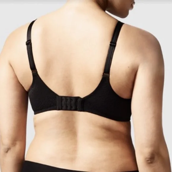 Chantelle Black C Magnifique Seamless Minimizer Bra - Picture 2 of 5